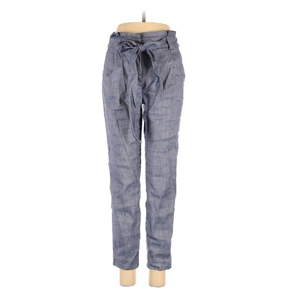 Express ankle high rise linen pants - Picture 1 of 7